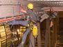 Industrieklettern - Montage von schweren Bauteilen - Kabelverlegearbeiten