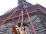 Industrieklettern an Kirchtürmen - Kontrolle der Turmeindeckung und diverse Holzarbeiten